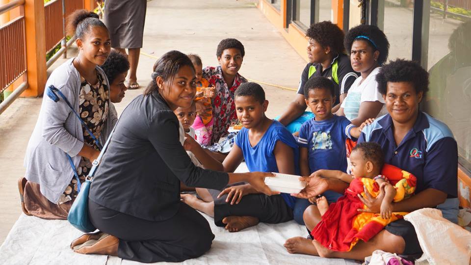 Group in Fiji